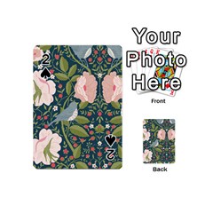 Spring Design With Watercolor Flowers Playing Cards 54 Designs (mini)