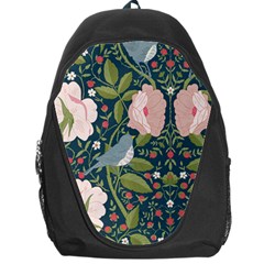 Spring Design With Watercolor Flowers Backpack Bag