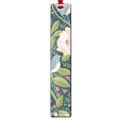 Spring Design With Watercolor Flowers Large Book Marks by AlexandrouPrints