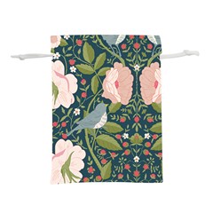 Spring Design With Watercolor Flowers Lightweight Drawstring Pouch (s)