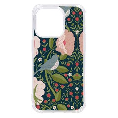 Spring Design With Watercolor Flowers Iphone 14 Pro Tpu Uv Print Case