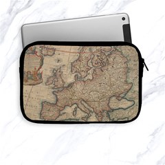 Old Vintage Classic Map Of Europe Apple Ipad Mini Zipper Cases by Paksenen