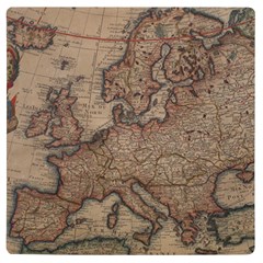 Old Vintage Classic Map Of Europe Uv Print Square Tile Coaster 