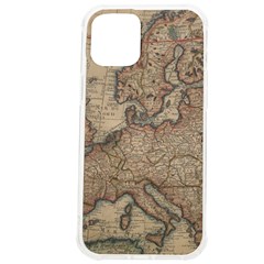 Old Vintage Classic Map Of Europe Iphone 12 Pro Max Tpu Uv Print Case