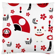 Assorted Illustration Lot Japan Fundal Japanese Large Premium Plush Fleece Cushion Case (one Side)