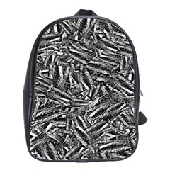 Monochrome Mirage School Bag (large)