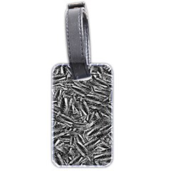 Monochrome Mirage Luggage Tag (two Sides)