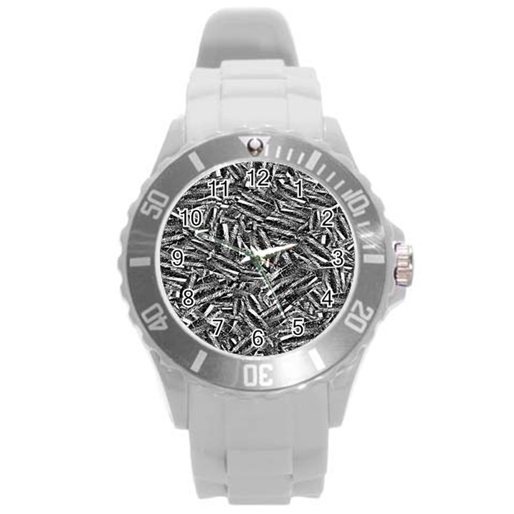 Monochrome Mirage Round Plastic Sport Watch (L)