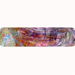 Spring Waves Large Bar Mat by kaleidomarblingart