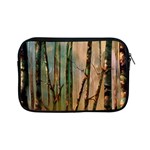 Woodland Woods Forest Trees Nature Outdoors Cellphone Wallpaper Mist Moon Background Artwork Book Co Apple iPad Mini Zipper Cases Front