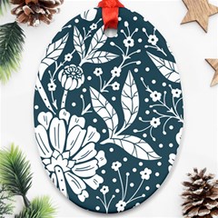 Spring Pattern Ornament (oval)