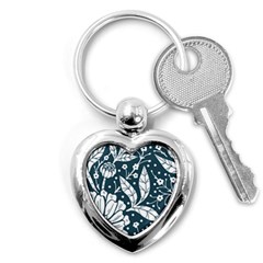 Spring Pattern Key Chain (heart) by AlexandrouPrints