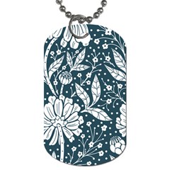 Spring Pattern Dog Tag (two Sides)