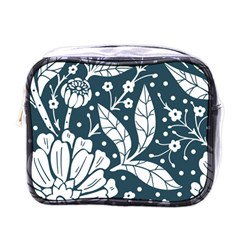 Spring Pattern Mini Toiletries Bag (one Side)