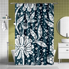 Spring Pattern Shower Curtain 48  X 72  (small)  by AlexandrouPrints