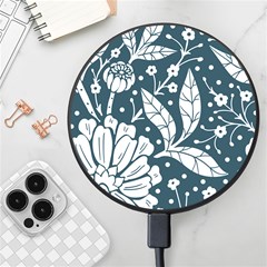 Spring Pattern Wireless Fast Charger(black)