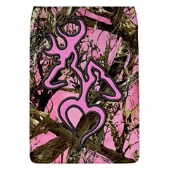 Pink Browning Deer Glitter Camo Removable Flap Cover (l)