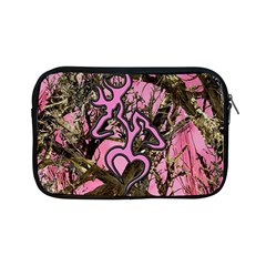 Pink Browning Deer Glitter Camo Apple Ipad Mini Zipper Cases by Maspions