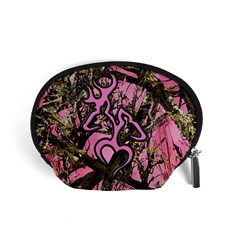 Pink Browning Deer Glitter Camo Accessory Pouch (small)