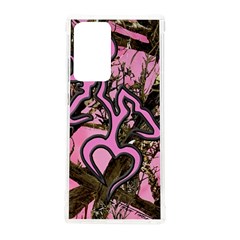 Pink Browning Deer Glitter Camo Samsung Galaxy Note 20 Ultra Tpu Uv Case by Maspions