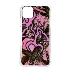 Pink Browning Deer Glitter Camo Iphone 11 Pro Max 6 5 Inch Tpu Uv Print Case by Maspions