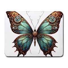 Mechanical Butterfly Small Mousepad by CKArtCreations