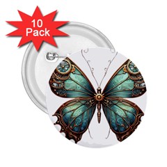 Mechanical Butterfly 2 25  Buttons (10 Pack)  by CKArtCreations