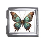 Mechanical Butterfly Mega Link Italian Charm (18mm) Front