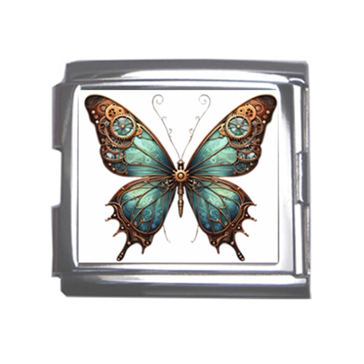 Mechanical Butterfly Mega Link Italian Charm (18mm)