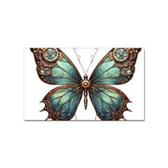 Mechanical Butterfly Sticker (rectangular) by CKArtCreations