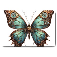 Mechanical Butterfly Large Doormat by CKArtCreations