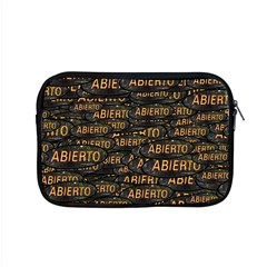 Abierto Neon Lettes Over Glass Motif Pattern Apple Macbook Pro 15  Zipper Case by dflcprintsclothing