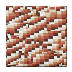 Chromaticmosaic Print Pattern Tile Coaster by dflcprintsclothing