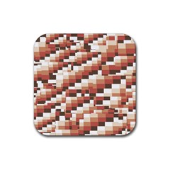 Chromaticmosaic Print Pattern Rubber Coaster (square) by dflcprintsclothing