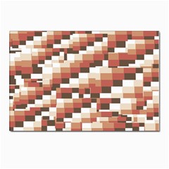 Chromaticmosaic Print Pattern Postcard 4 x 6  (pkg Of 10) by dflcprintsclothing