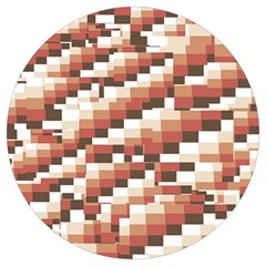 Chromaticmosaic Print Pattern Round Trivet by dflcprintsclothing