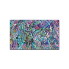 Blend  Sticker (rectangular) by kaleidomarblingart