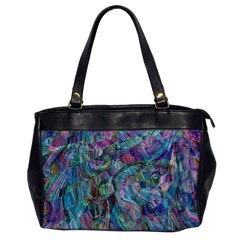 Blend  Oversize Office Handbag by kaleidomarblingart