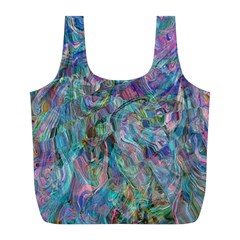 Blend  Full Print Recycle Bag (l) by kaleidomarblingart