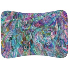 Blend  Velour Seat Head Rest Cushion by kaleidomarblingart