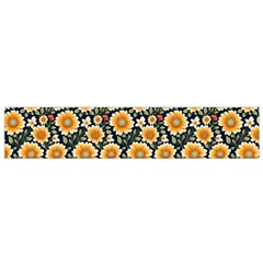 Flower 120424 Small Premium Plush Fleece Scarf