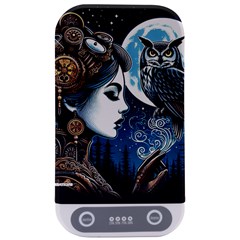 Steampunk Woman With Owl 2 Steampunk Woman With Owl Woman With Owl Strap Sterilizers by CKArtCreations