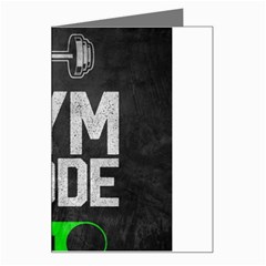 Gym Mode Greeting Card