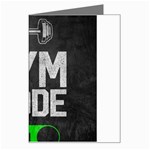 Gym mode Greeting Card Left