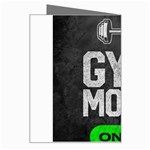 Gym mode Greeting Card Right