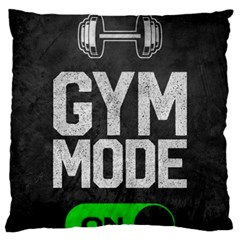 Gym Mode Large Cushion Case (one Side) by Store67