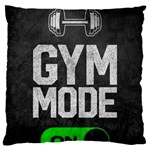 Gym mode Large Cushion Case (One Side) Front