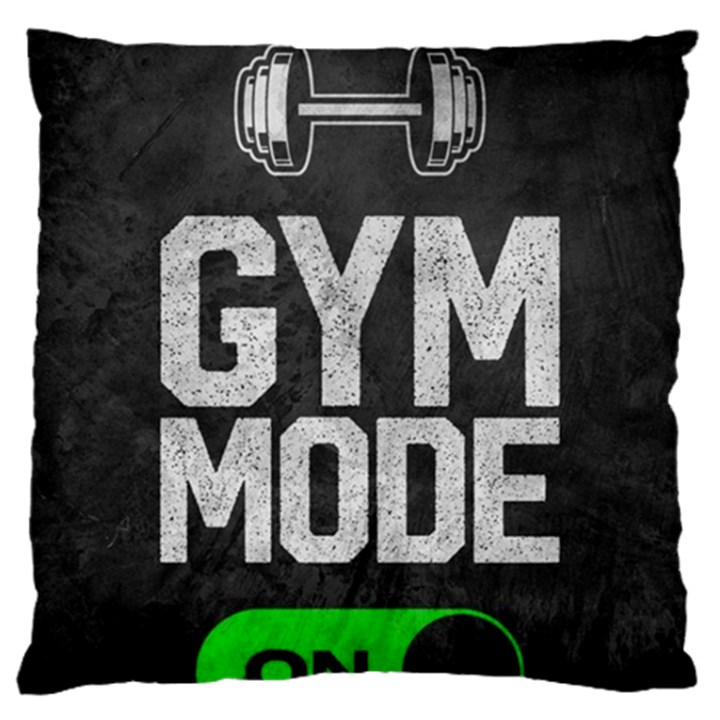 Gym mode Large Cushion Case (One Side)