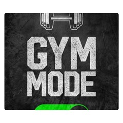 Gym Mode Two Sides Premium Plush Fleece Blanket (kids Size) by Store67