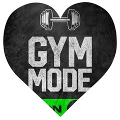 Gym Mode Wooden Puzzle Heart by Store67